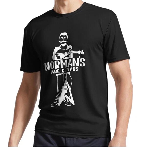 New Normans Rare Guitars Active Logo T-Shirt Funny Size S to 5XL M