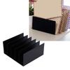 Desktop File Organizer 5 Compartments Iron Integrated Portable File Sorter Organizer for Home