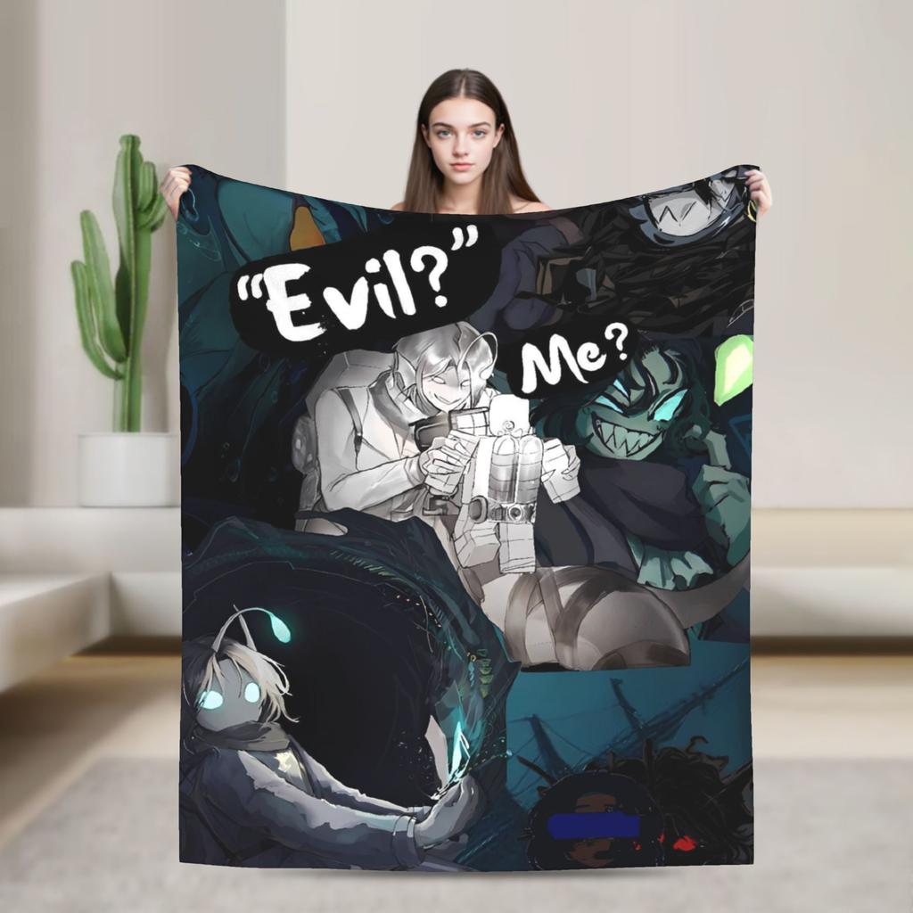 Soft Blankets Decorative Sebastian Solace Pressure Game Throw Blanket  Flannel Bedspread For Couch Bed Aesthetic Sofa Bed Cover