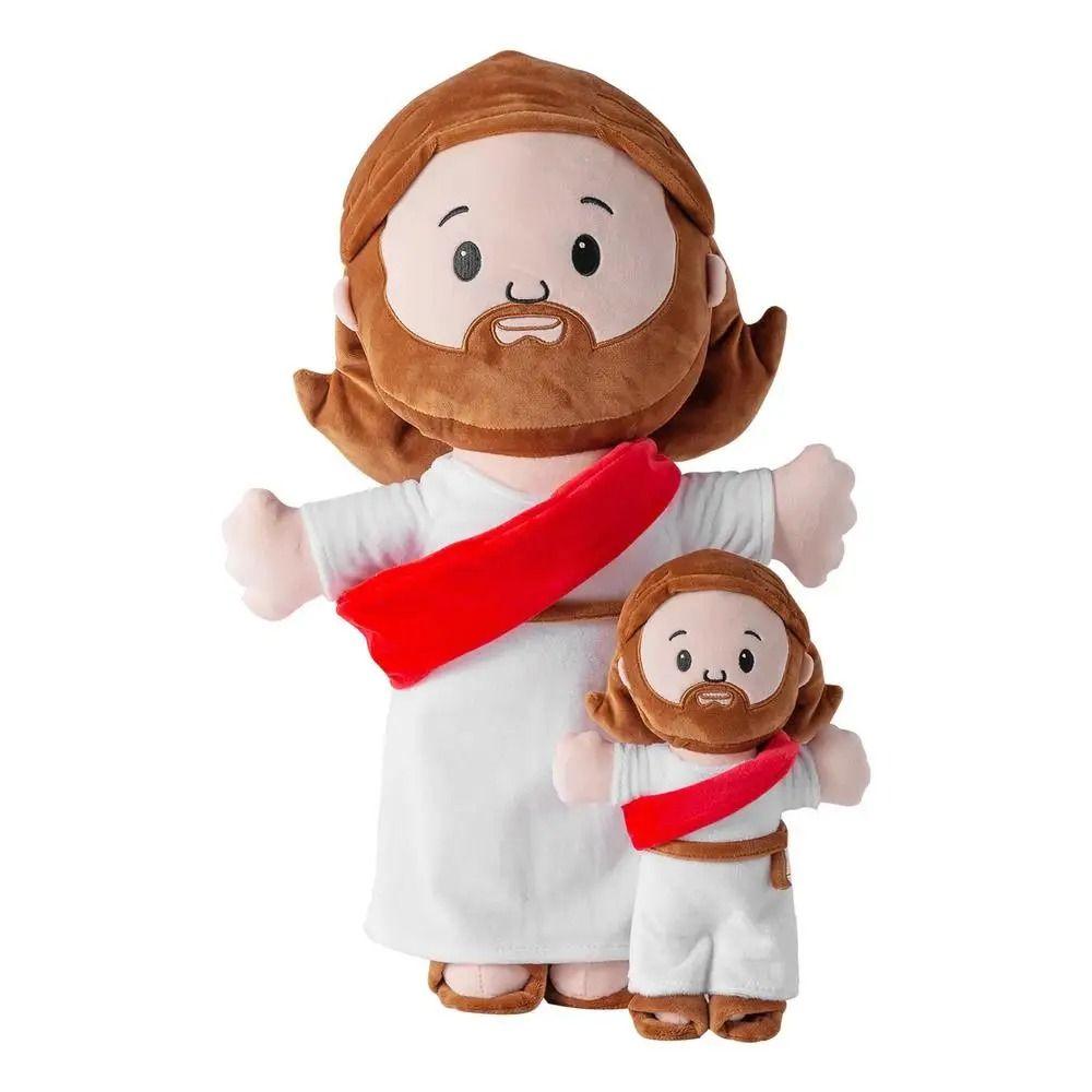 25cm Jesus Plush Toy Stuffed Animal Christ Religious Plushie Figure  Children