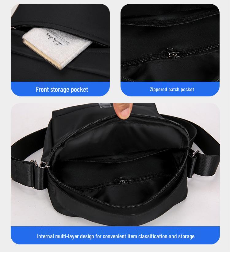 2025 Herren Vielseitige Business Umhängetasche - Lässige Einzel-Schulter Handtasche & Messenger Bag