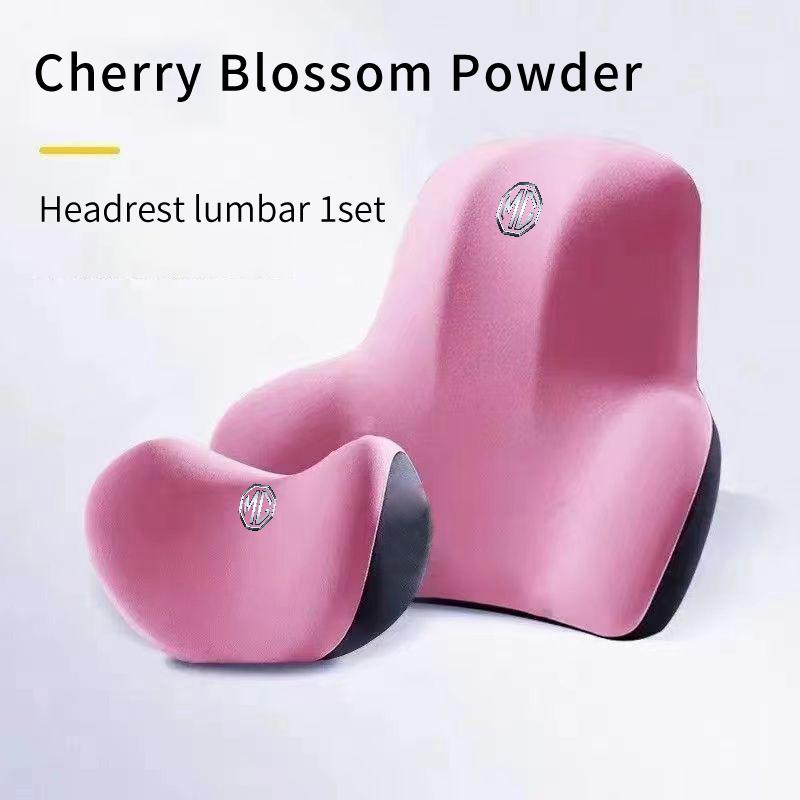 Car Seat Memory Foam Neck Pillow Lumbar Protection Pad For MG Morris Garages 6 3 5 7 TF ZR ZS HS GS GT Hector RX5 RX8 Gundam tcl6