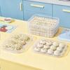 Stackable Dumpling Storage Box Fresh-Keeping Frozen Dumpling Storage Box  Refrigerator