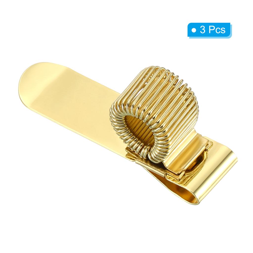 2/3/4 Τεμάχια Μονής/Διπλής/Τριπλής Οπής Μεταλλική Ελατηριωτή Θήκη Στυλό Με Κλιπ Τσέπης Θήκες Στυλό Για Ομοιόμορφη Γιατρών Νοσηλευτών Είδη Γραφείου