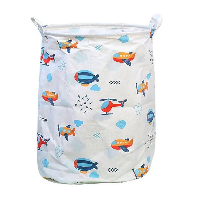 Storage Basket Foldable Fabric Laundry Basket Toy Storage Bucket Clothes Shoes Dirty Clothes Basket Household Storage Container