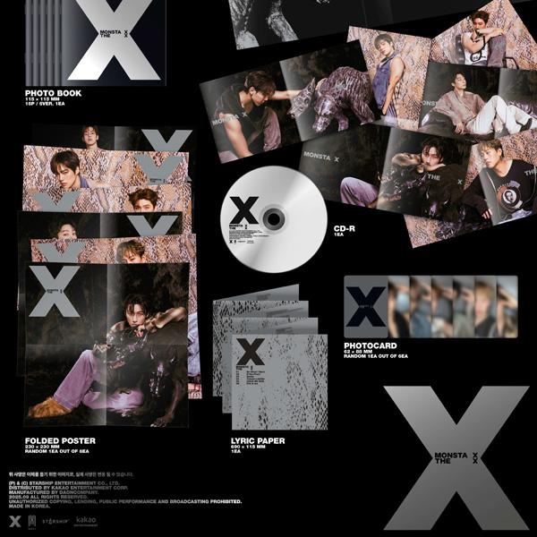 Monsta X 13th Mini Album [THE X] (DIGIPACK Ver.) [Random Version]