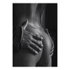 Black White Sexy Men and Women Couple Love Canvas Paintings Posters and Prints Wall Art Pictures for Living Room Home Decoration