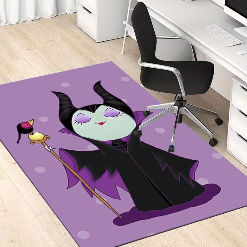 1pc Maleficent Themed Home Decorative Rug, Office Carpet, Chair Mat, Outdoor Rug Gift forRoom Decorationz4164