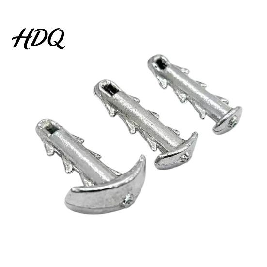 Saltwater Fishing Sinker 1/5Pcs Sea Urchin Bait Sinker 3/32 Oz 1/8 3/16 Oz Metal Tackle Lure Weight Heavy Duty with Anti-Slip Locking Hook,