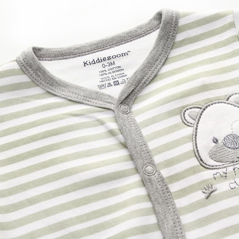 Neugeborene Babykleidung Langarm Strampler Kleinkindkleidung