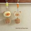 Cartoon Plush Cat Pendant Keychain - Perfect for Backpacks, Phone Chains, Students, Couples, and Best Friends
