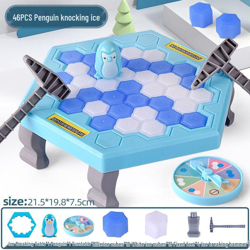 Save the Penguins Icebreaker Game: Educational Toy for Kids' Thinking Skills and Focus Development