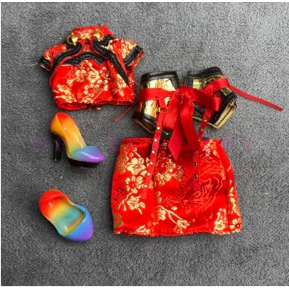 Original Gelenkige Regenbogen Mittelschule Schleim Puppe Große Schwester Modekleid Mädchen Feiertagsgeschenk Spielzeug