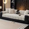 Winter Thickened Plush Sofa Cushion  New Simple Wind Light Luxury Non-Slip Seat Cushion Sofa Cover Cover Cloth