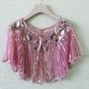 Women's Summer Sequin Shawl Cardigan: Versatile Evening Cape for Sun Protection, Perfect with Skirts.