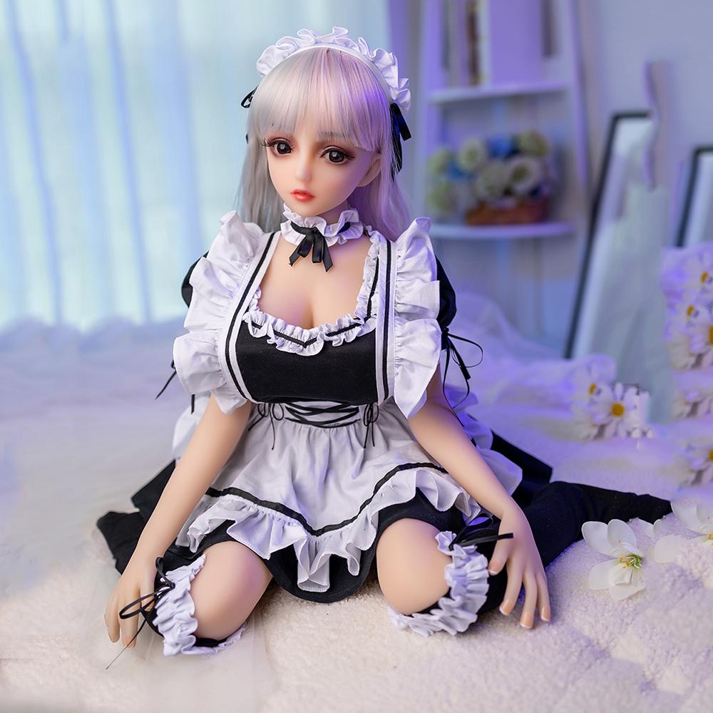 Kvadratelement for hele kroppen 80 cm 3D Silikon Sex Doll TPE Realistic Ass Anal Vagina Sexleketøy for voksen