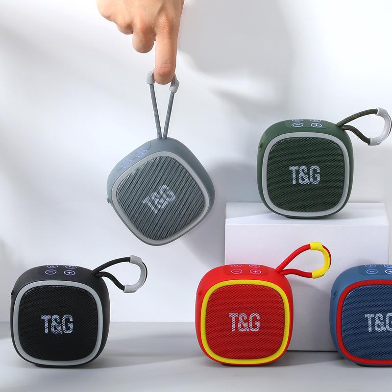 TG659 Mini Portable Bluetooth Speaker with Subwoofer and Card-Playing Feature for Outdoor Use
