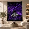 Decorative Tapestry,Sasuke Uchiha Printed Wall Art, Lightweight Wall Hanging For Bedroom Background