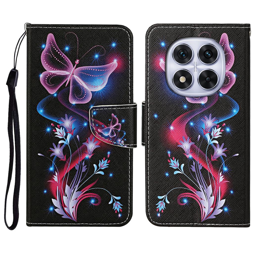 For Xiaomi Redmi Note 14 Pro+ 5G/Note 14 Pro 5G/Note 14 Pro 4G/Poco X7 5G Case Pattern Printing Leather Phone Cover