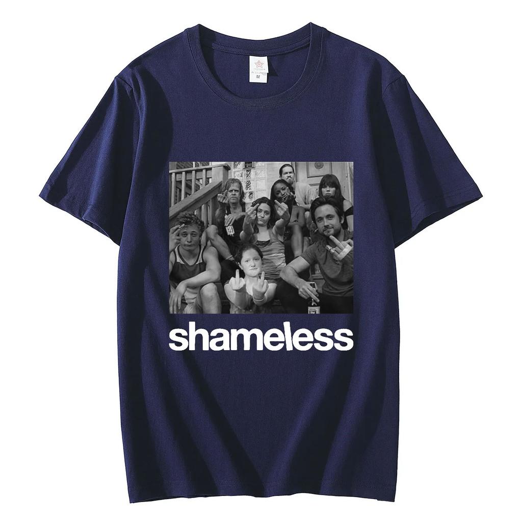 TV Play Shameless Graphic T Shirts Mens Womens Fashion Vintage Short Sleeve Tshirt Streetwear 100 Cotton Oversized Tshirts