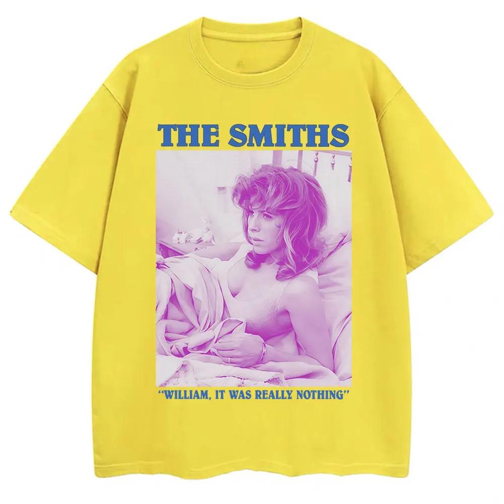 Rock Band The Smiths It Was Really Nothing Tshirt Men Women Fashion Hip Hop Vintage T Shirts Loose Cotton ONeck T Shirt Gifts