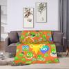 Duolingos Owl Duo Blanket Quality Super Warm  Throw Blanket Winter Decorative Outdoor Novelty Bedspread