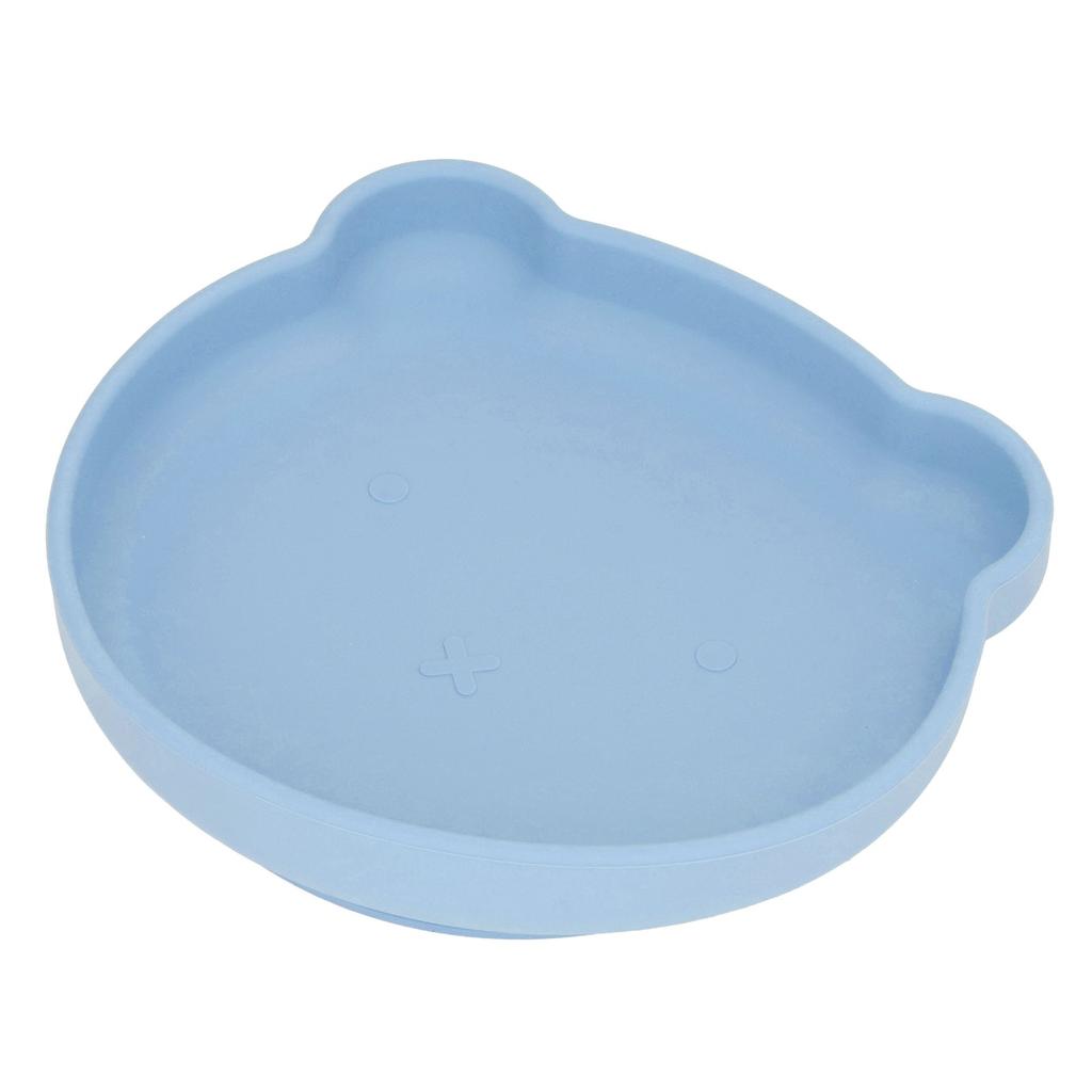 Babysugplatta Söt Björnform Miljövänlig Mjuk Säker Silikon Babysugredskap