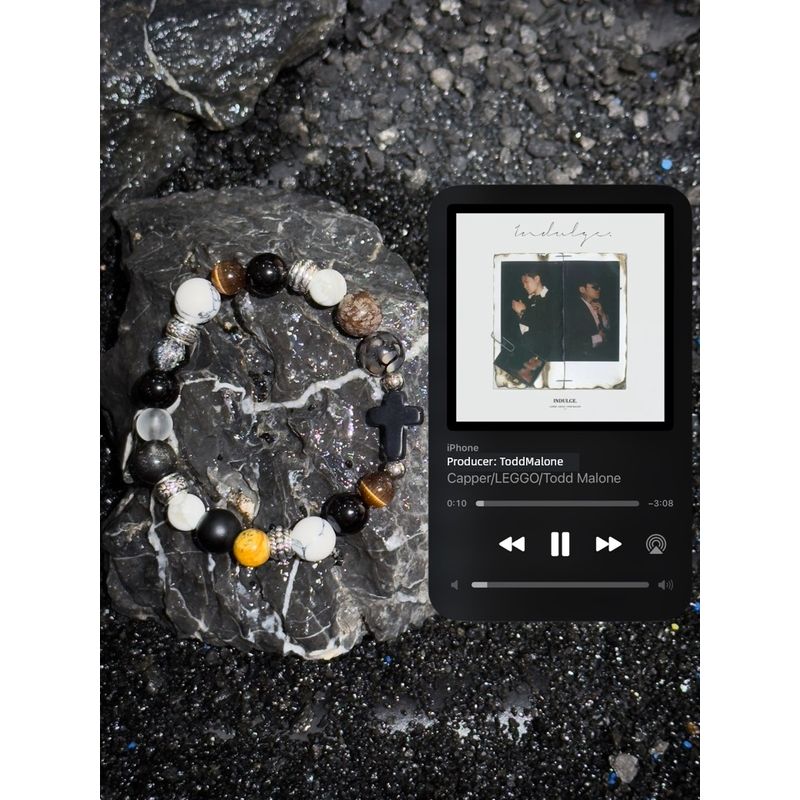 

Soul Collision Capper Оригинальный Рэп Музыкальный Альбом Браслет Нишевый Стиль Инс Хип-Хоп Аксессуары для Ушей Мужские и Женские