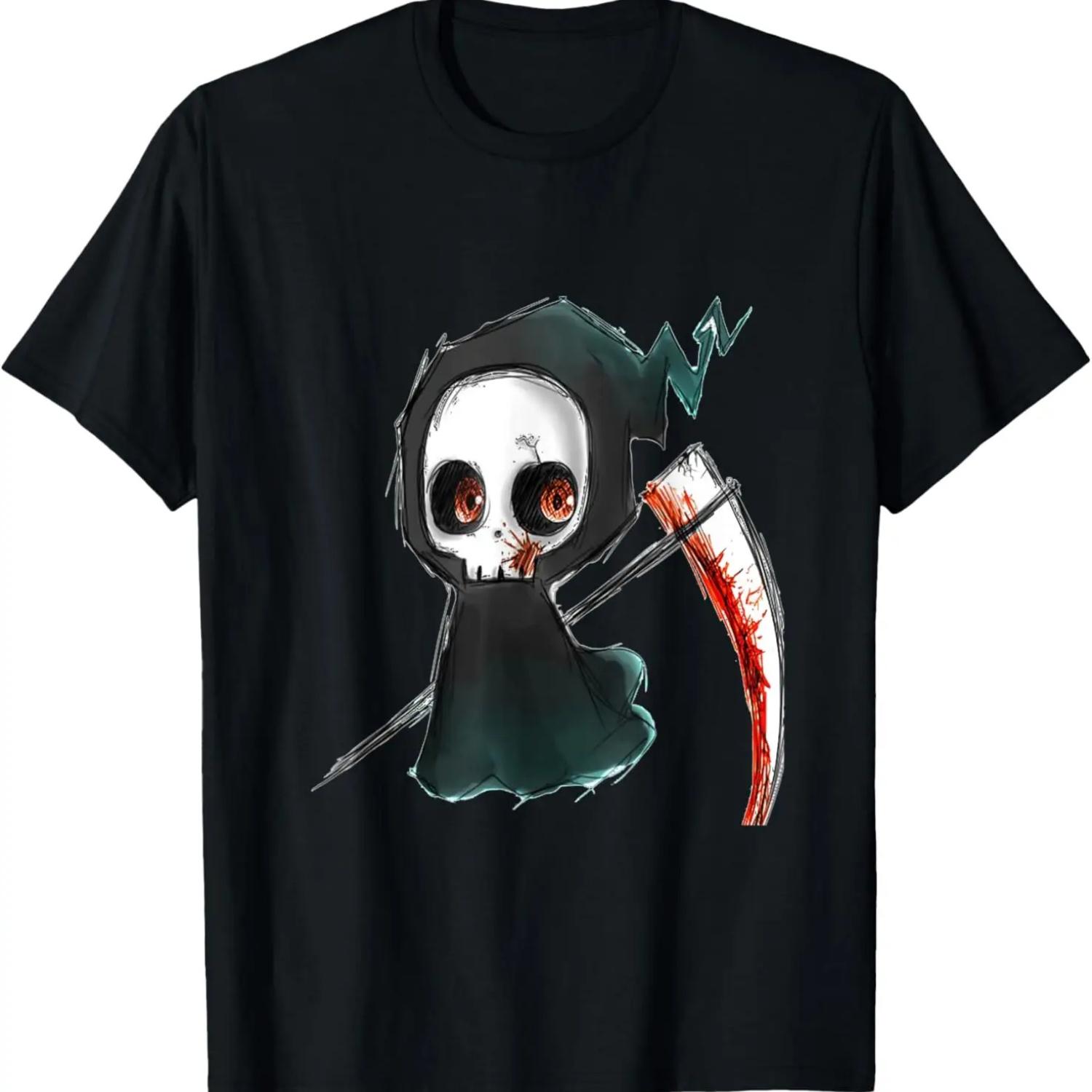 

Милая футболка Смерти XXXXXL чёрный