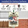 2D Flat "Salute To America 250th" Patriotic Metal Sign, 8×12 Inch Aluminum Wall Art, Vintage American Flag Design, Durable Decor for Independence