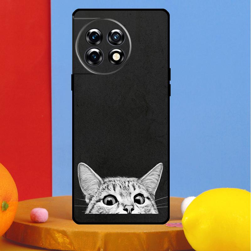 Space Happy Cats Cover For OnePlus 13 13R 12 12R 11 10 Pro 8T 10T OnePlus Nord CE 3 2 4 Lite N30 N20 N10 Case