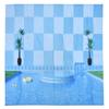 Shower Curtain Waterproof Polyester Decorative Curtain with 12pcs Hook for Bathroom Home Decoration