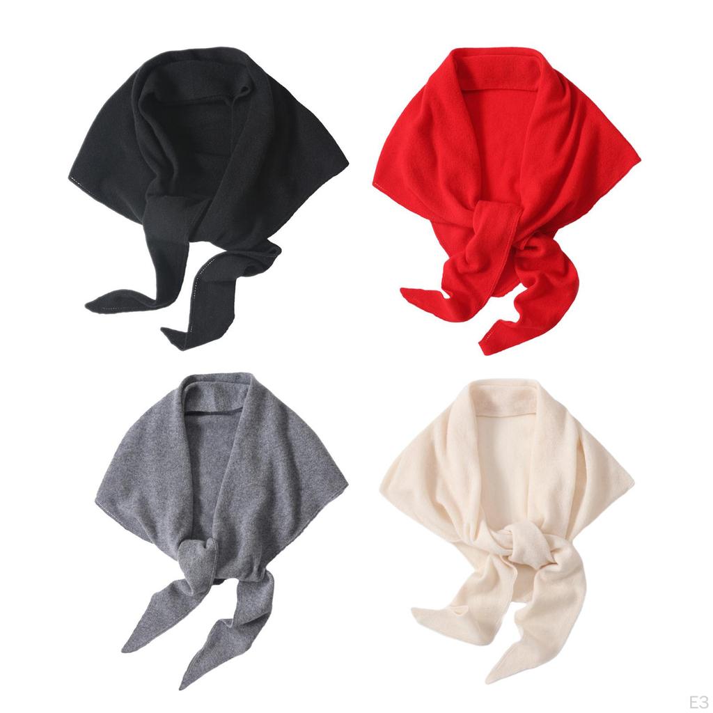 Women Winter Scarf Casual Neck Wrap Knit for Old People Home