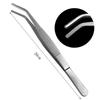 Elbow Straight  Precision Thickened Stainless Steel Tweezers Anti-Iodine 12.5Cm-20Cm Long Tweezers Medical Tools