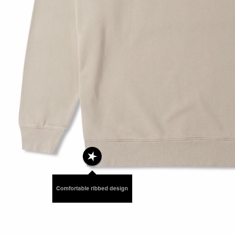 New Converse Sweatshirts Men's Khaki 10025519-A01