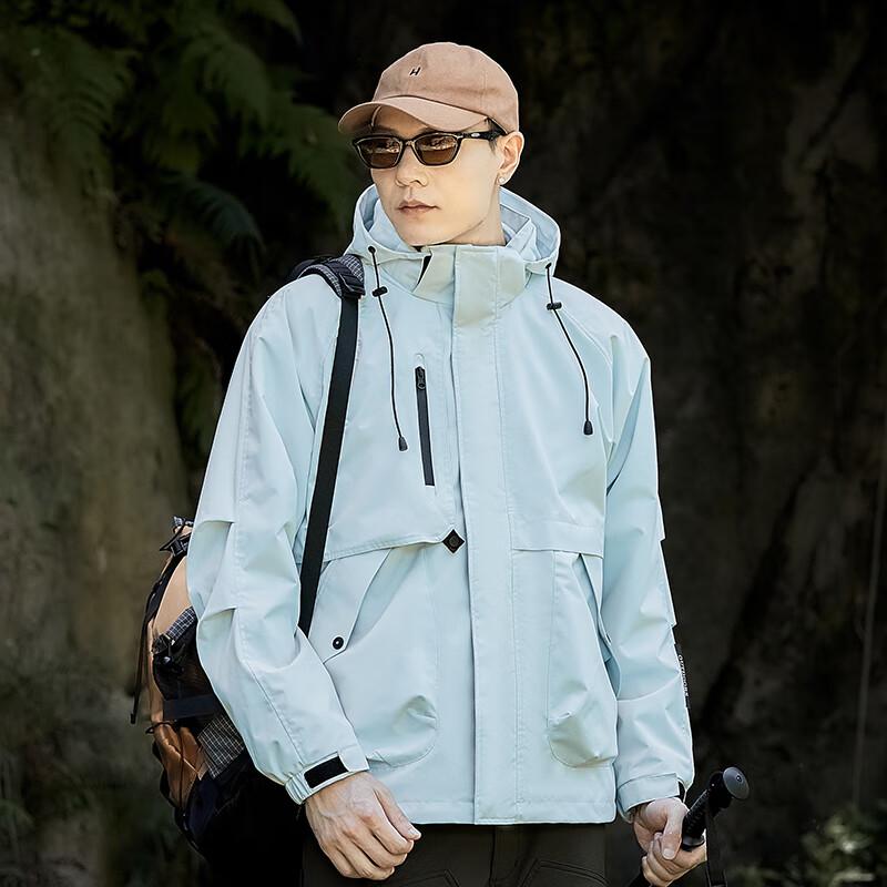 COVER GAL Unisex 3-in-1 Winter Hiking Jacket