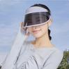 UV100 Taiwan Sun Protection Hat, Summer UV-Resistant Sun Hat, Fashionable Short Visor Sunshade, Beauty Face Mask
