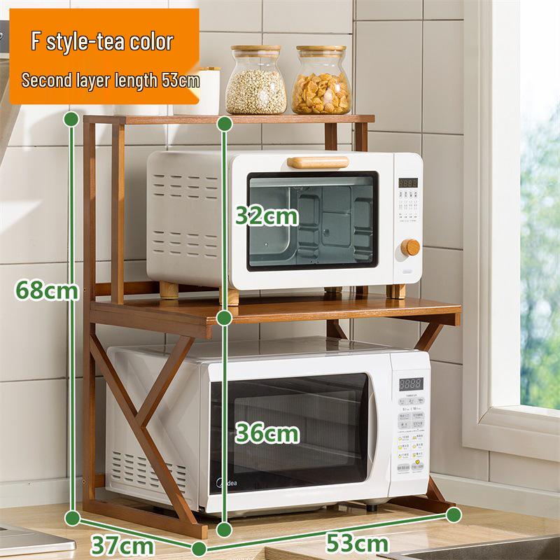 Tiered Kitchen Countertop Spice and Utensil Organizer Shelf