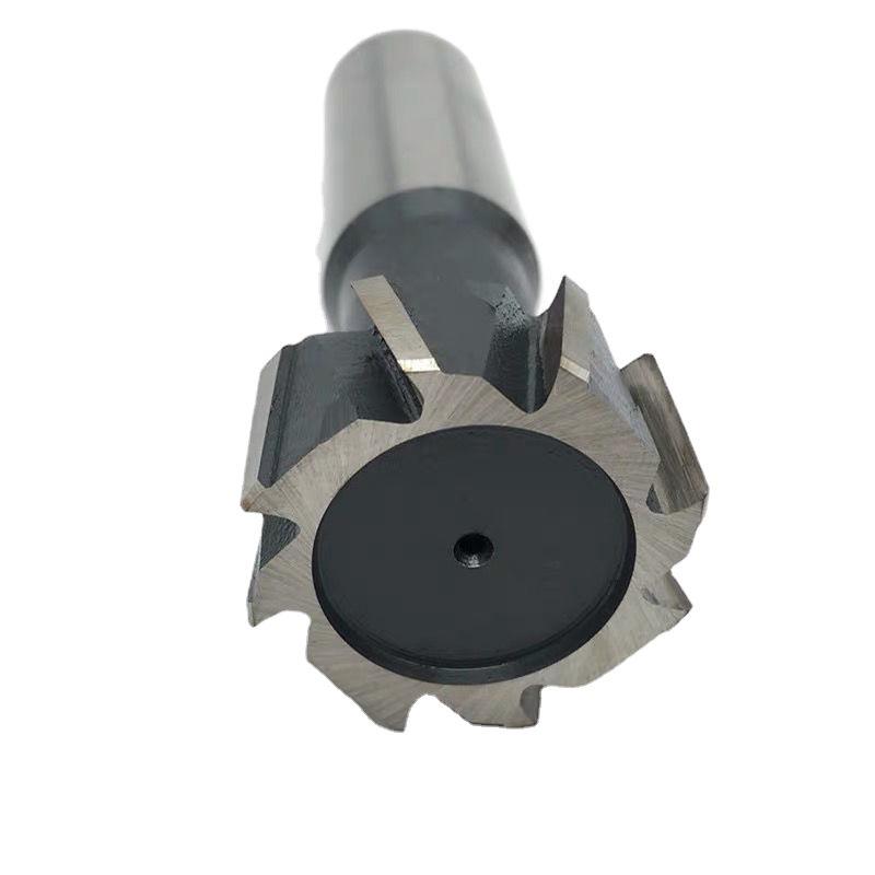 High-Speed Steel T-Slot Trapezoidal Cutter 10-28mm Straight Shank