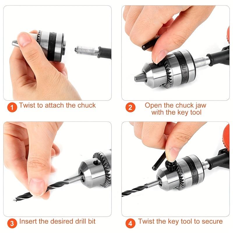 1pc 3/8 Woodworking Hand Drill, Multifunctional Drill, Woodworking Home Hand Drill, Manual Woodworking Hole Puncher