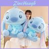 Adorable 30cm Stitch Plush Toy Soft Stuffed Animal Doll Cute Blue Cuddly Pillow