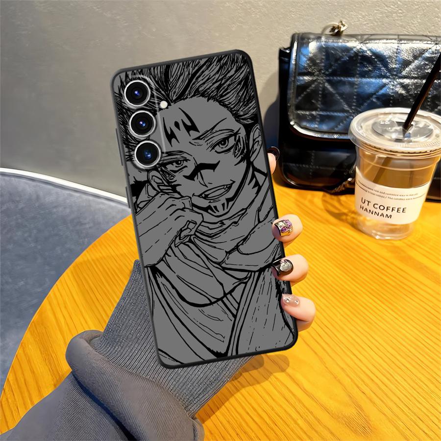 Anime Back Phone Cover Case for Samsung Galaxy A35 A41 A16 A21s A54 A71 A72 A73 A22 A23 A14 A15 A33 A34 A51 A52 A24 A31 A12 A13