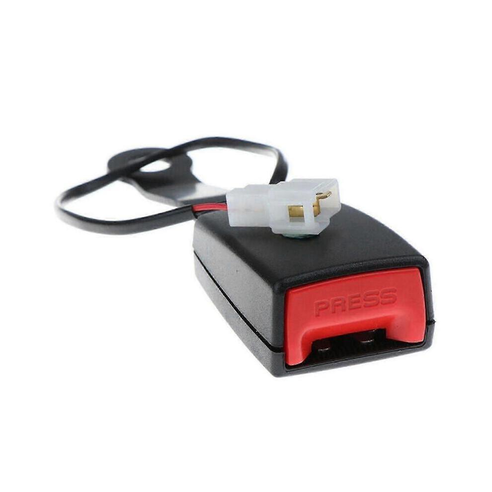 Seat Belt Buckle Wide Application Durable with Alarm Signal Universal Auto Seat Belt Plug Connector