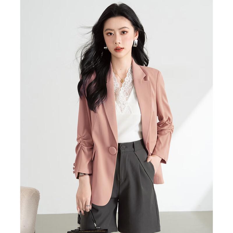 TERRE BLEUE Женская элегантная повседневная куртка 2XL