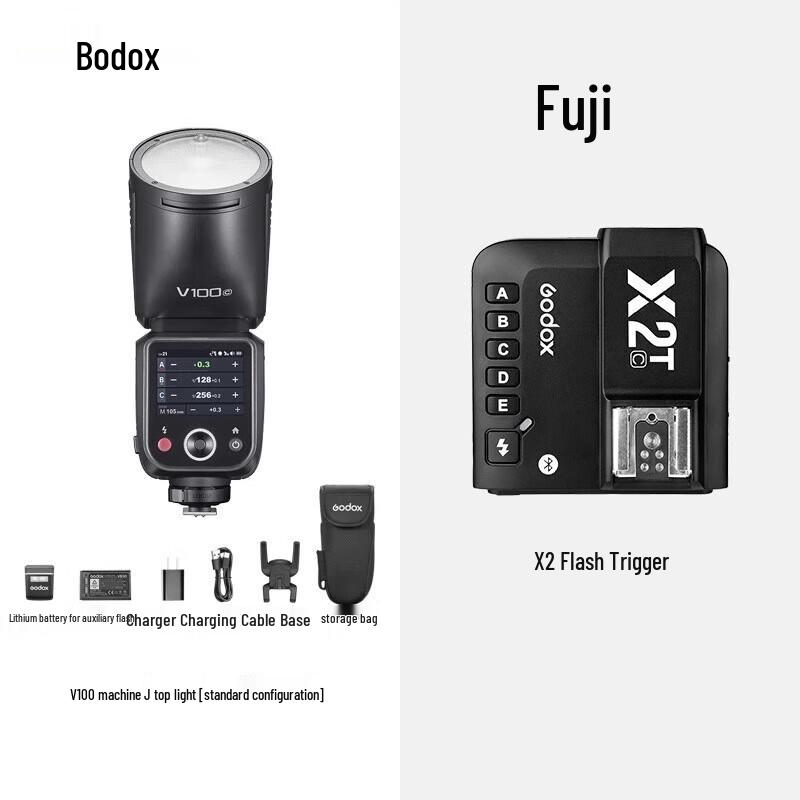 Godox V100 On-Camera Flash with X2 Trigger