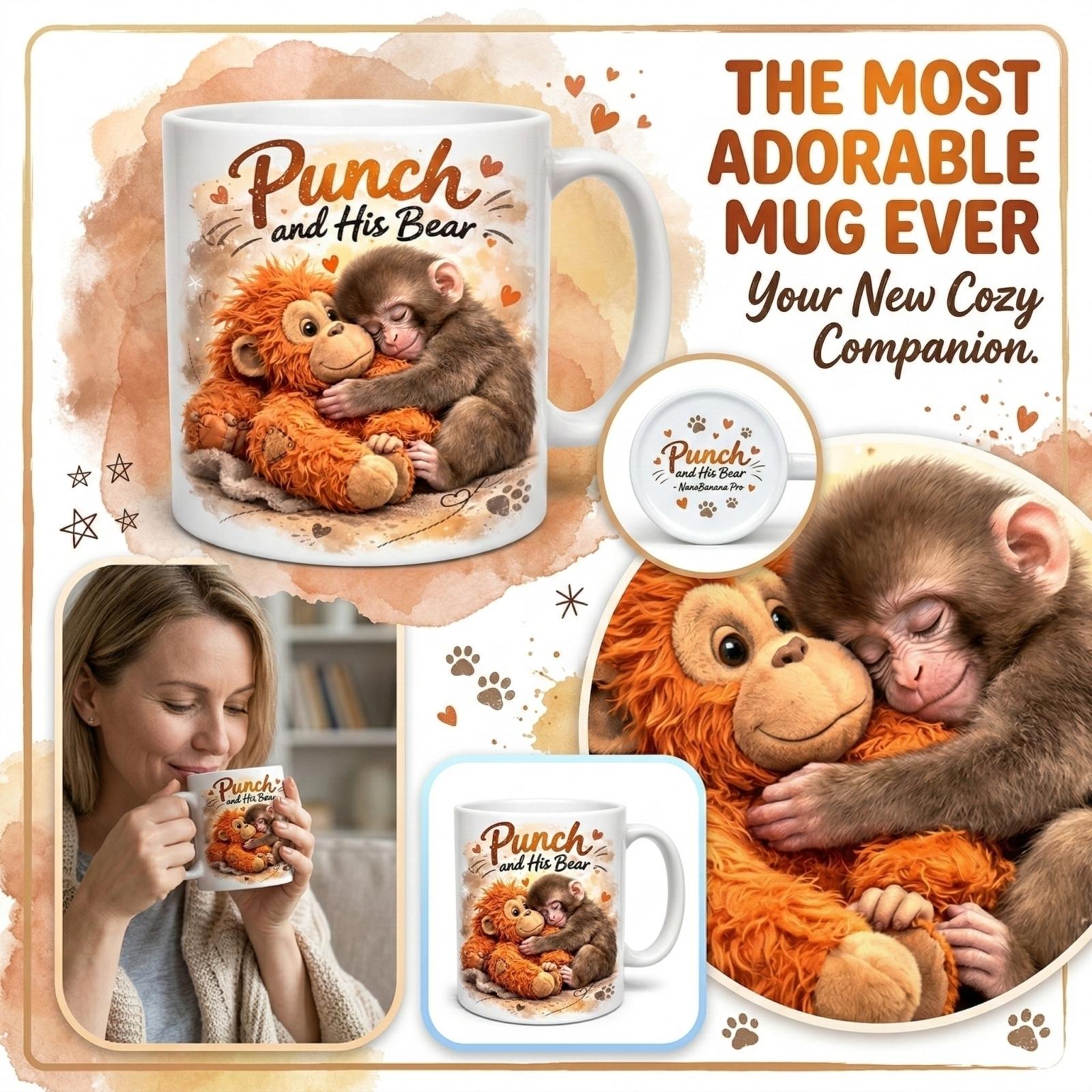 

Team Punch Monkey Mug One Size