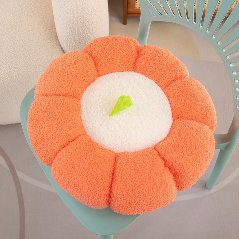 Autumn and winter pumpkin futon seat cushion ground seat pier lazy living room butt cushion tatami bay window pad HZ