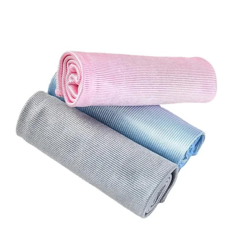 Microfiber Glass Cleaning Towel No Trace No Lint Rag Mirror Cleaning Cloth Cleaning Towe Wipe Glass Cloth