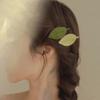 2Pcs Girl Hairpins Leaf Design Lightweight Hair Clips Bang Back Head Hair Pins Hair Fixing Tool Hair Accessories