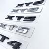 3D Letters Numbers Emblem for Cadillac XT4 XT5 XT6 XTS AWD Car Trunk Lid Nameplate Badge Logo Sticker Chrome Glossy Black